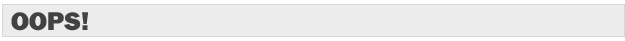Oops!